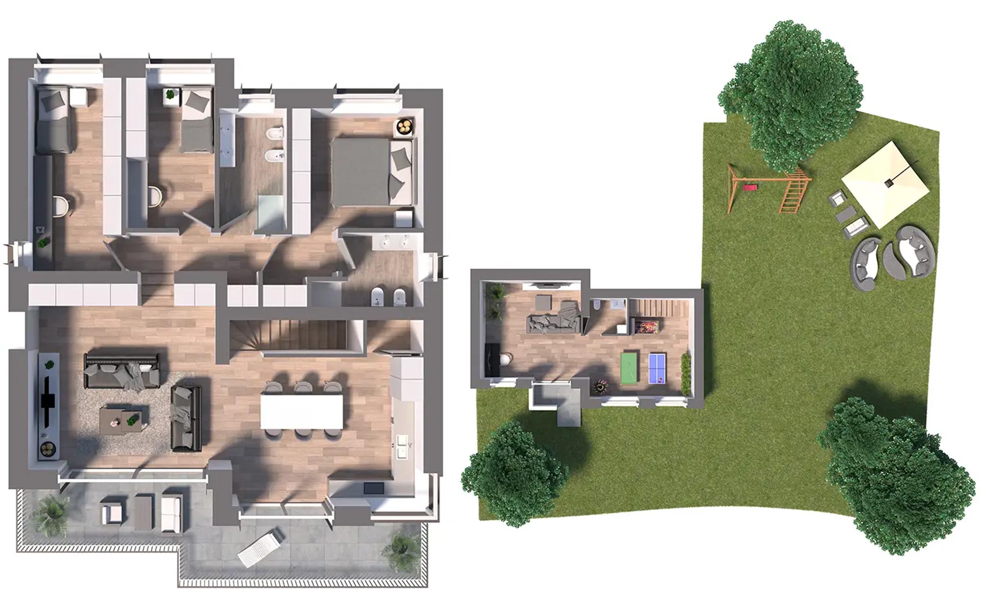 Duplex con giardino A2 preview
